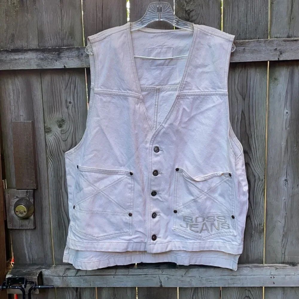 Boss Denim Vest sz. L